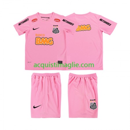 Divisa di Calcio Santos 2012 2013 Retro Bambino Quarta